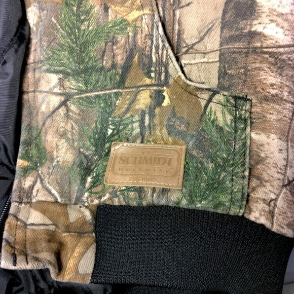 CE Schmidt Workwear Kids Medium RealtTree Camo Jacket Hunting Quilted Hunt - Picture 12 of 13